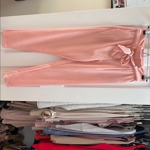 Paper bag waist pants